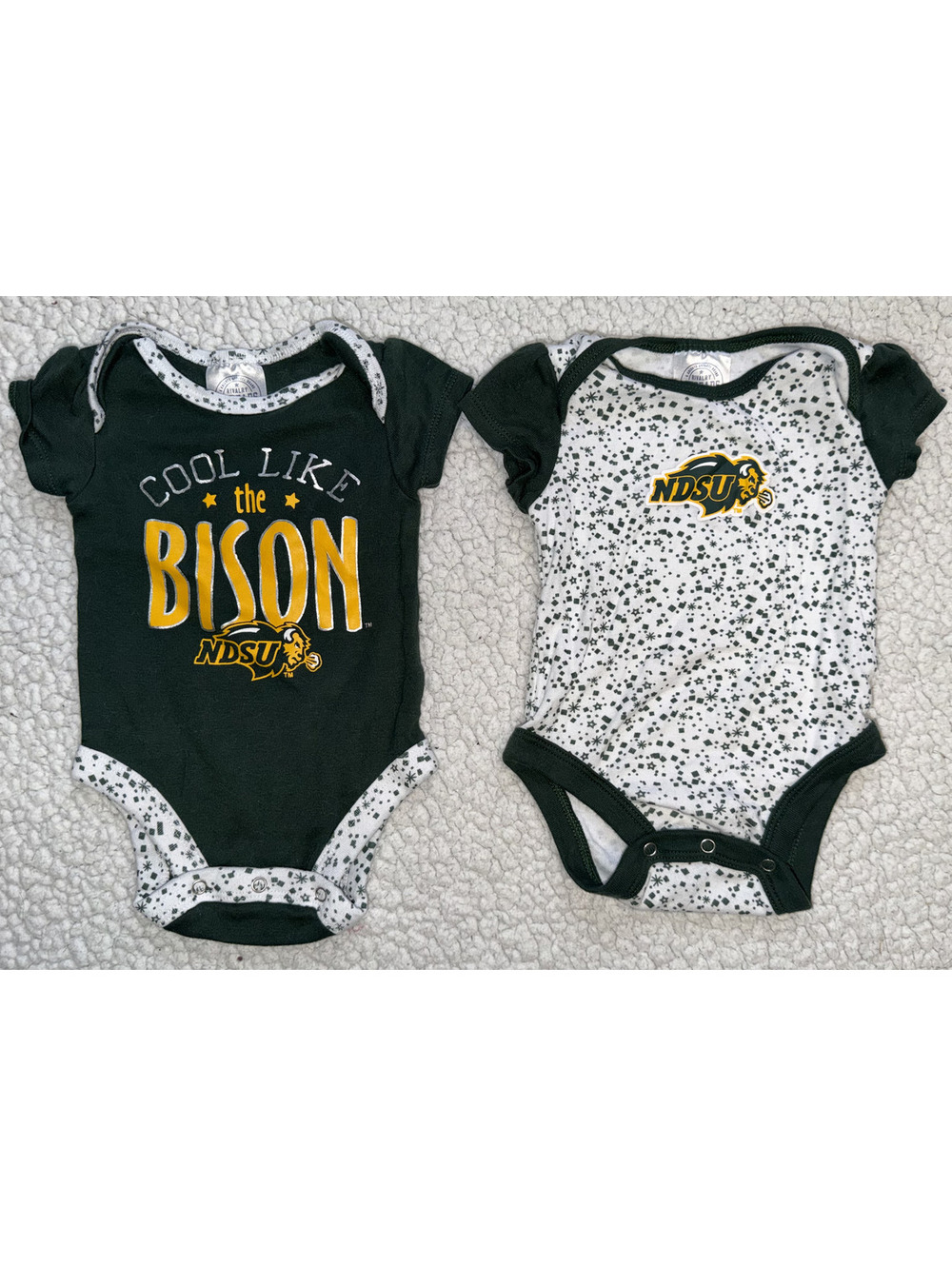 Girls NDSU onesies